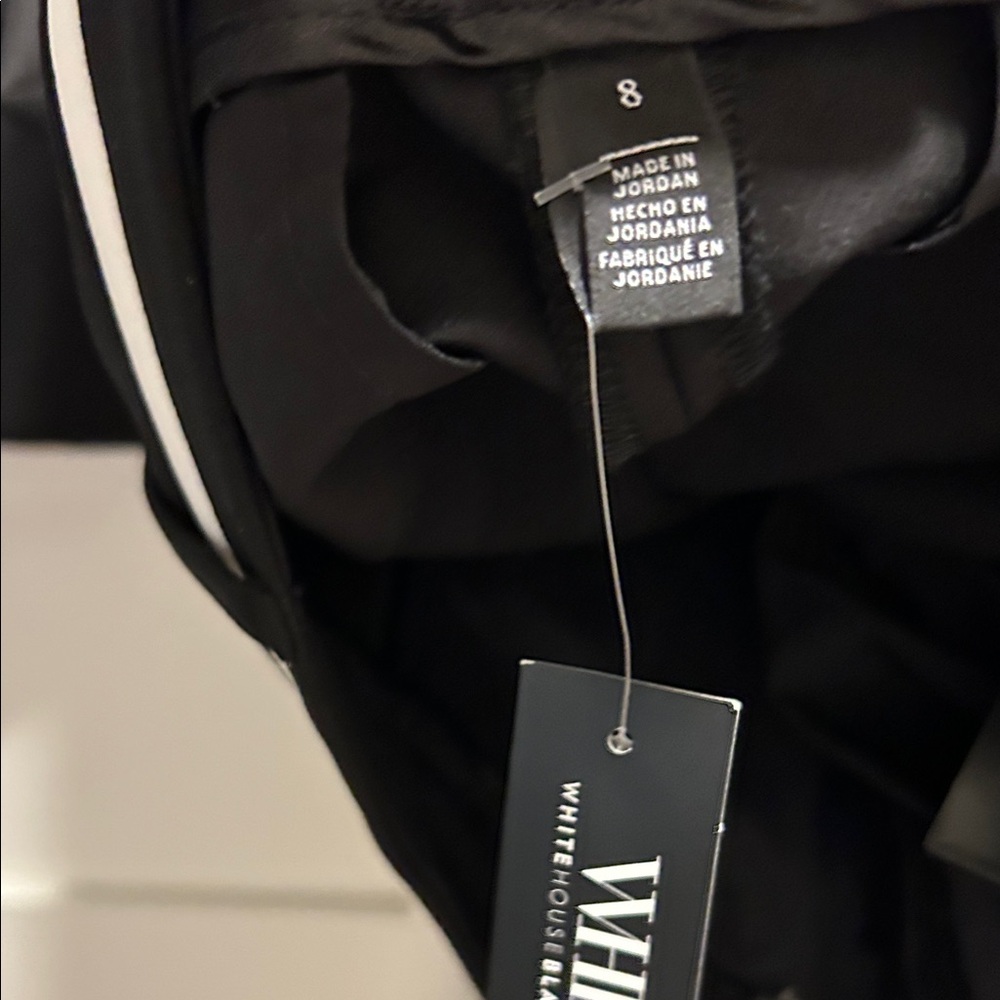 White House Black Market Black pantsuit